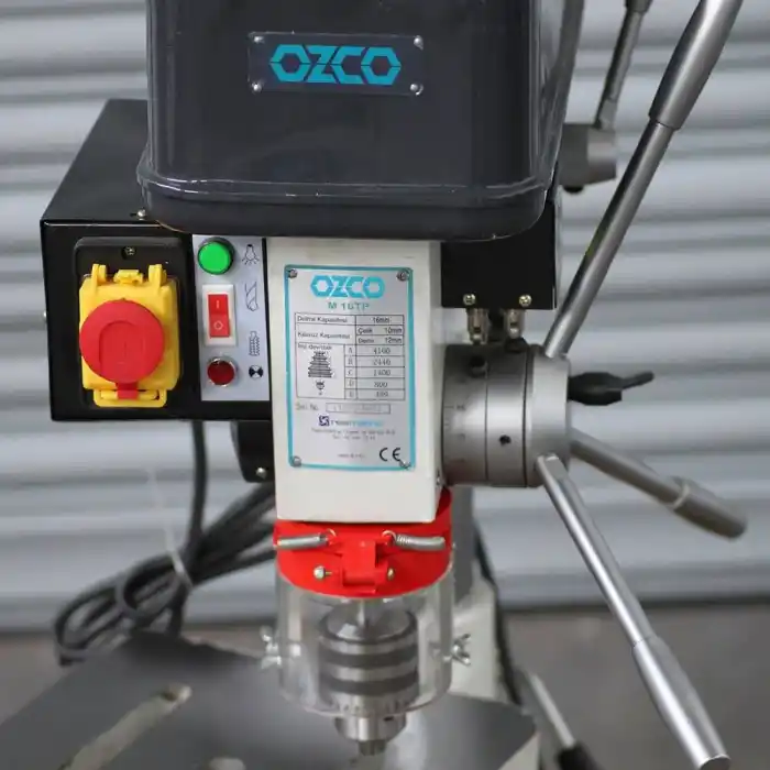Ozco M25TP Kılavuz Çekmeli Matkap Tezgahı
