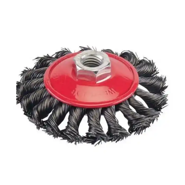 Partner PT03028 M10*75mm Gri Burma Telli Daire Fırça