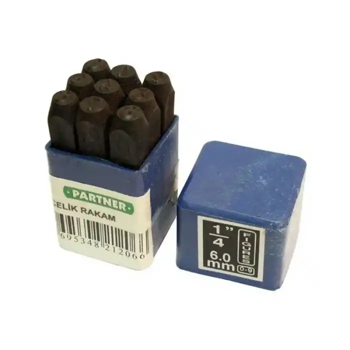 Partner PT21210 10mm Çelik Rakam