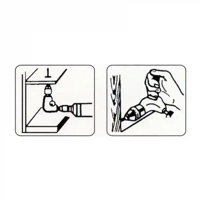 Partner PT21901 10mm Otomatik Mandren Köşe Delme Aparatı