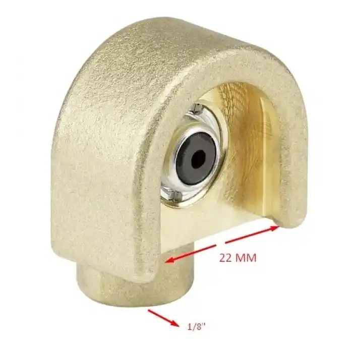 Pressol 12063 125 Tekalamit Buton Başlık (Pirinç) 22MM 1/8F