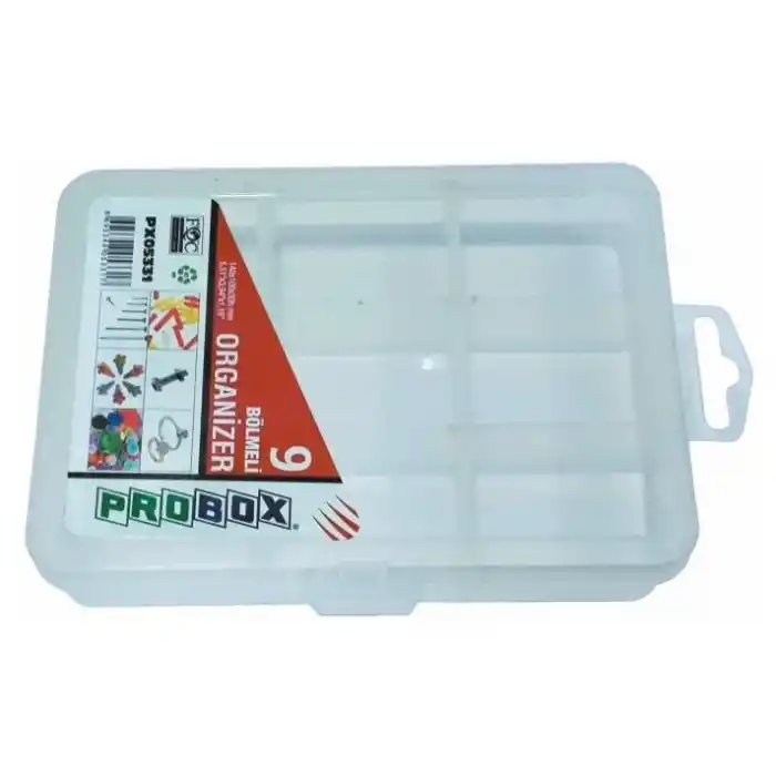 Probox PX05331 9 Bölmeli Organizer Kutu