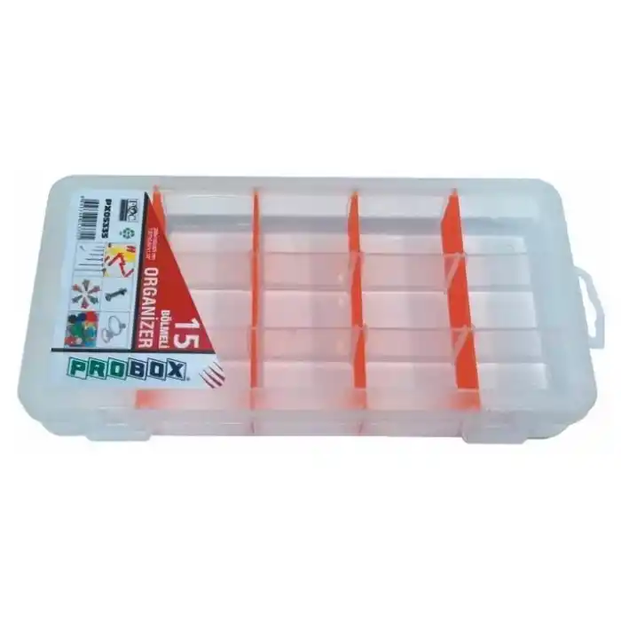Probox PX05335 15 Bölmeli Organizer Kutusu