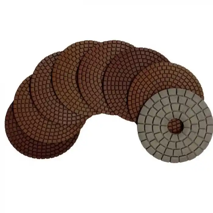 Procut 51179 8 Parça 100mm 100 Kum Sulu Yüzey Silme Pedi