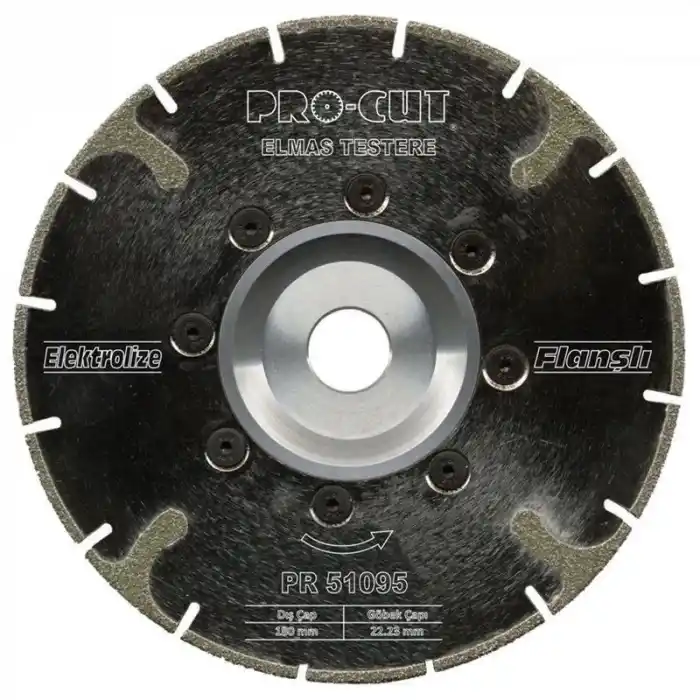 Procut PR51093 125 EC 125mm (EC) Elektrolize Elmas Testere