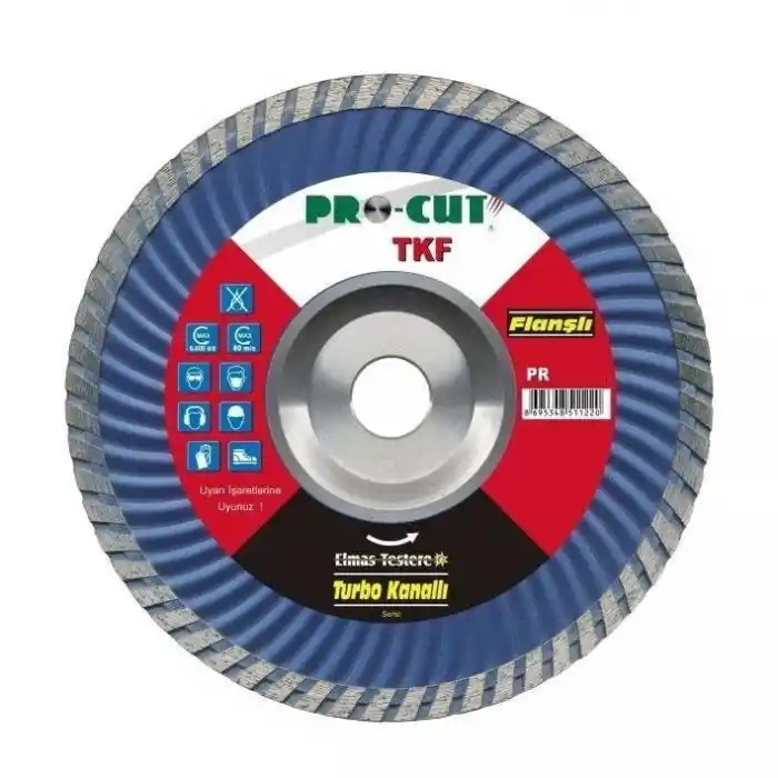 Procut PR51122 180 TKF 180mm (TK) Turbo Kanallı Elmas Testere