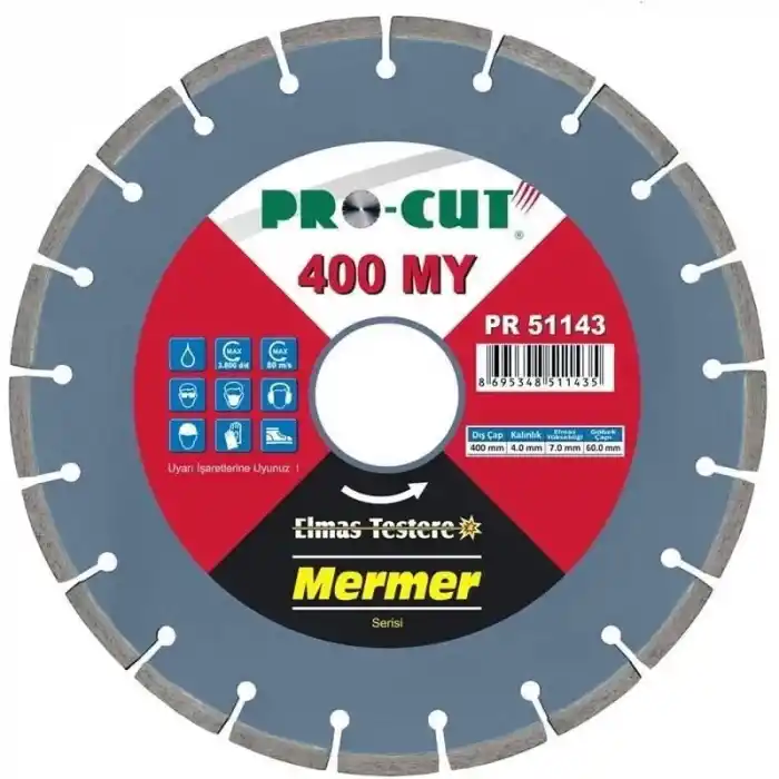 Procut PR51135 300MY 300mm Sulu Kesim Mermer Elmas Testere