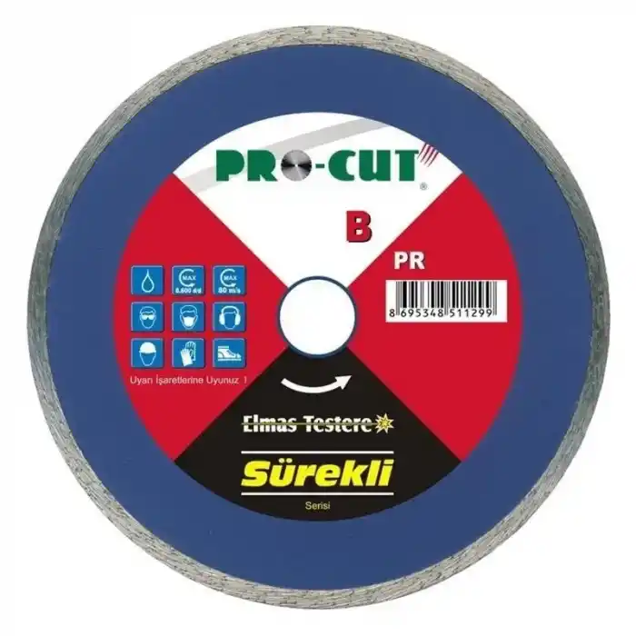 Procut PR51136 150 B 150mm (B) Sürekli Elmas Testere