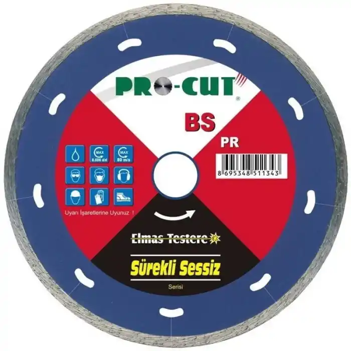 Procut PR51142 230 BS 230mm (BS) Sürekli Sessiz Elmas Testere