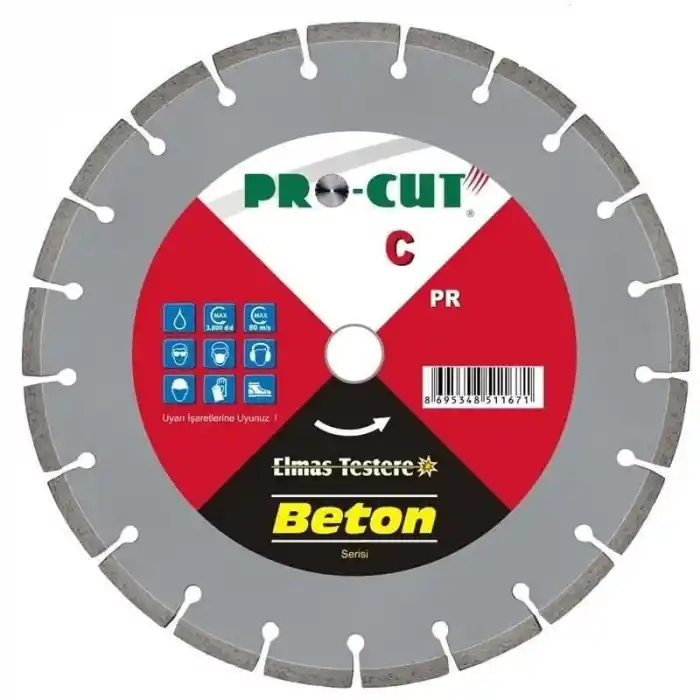 Procut PR51170 500C 500mm Sulu Kesim Beton Elmas Testere