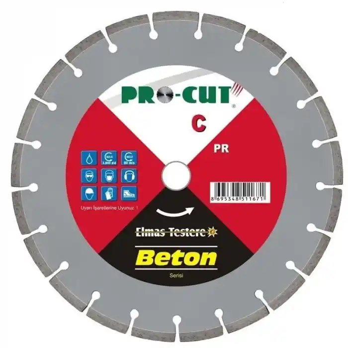 Procut PR51172 550C 550mm Sulu Kesim Beton Elmas Testere