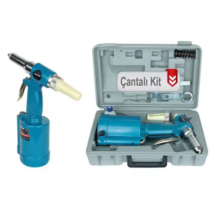 Proter PH 2814K Çantalı Kit Hidrolik Pop Perçin Tabancası