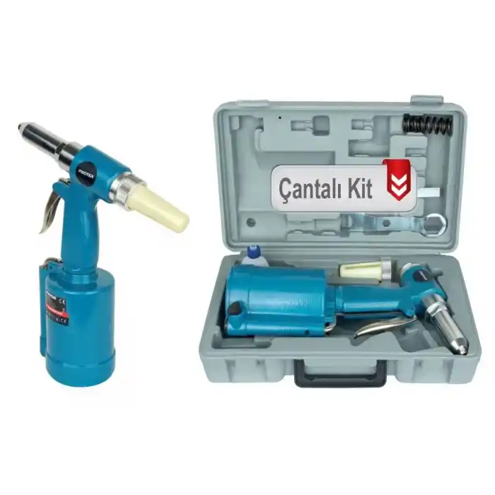 Proter PH 2814K Çantalı Kit Hidrolik Pop Perçin Tabancası