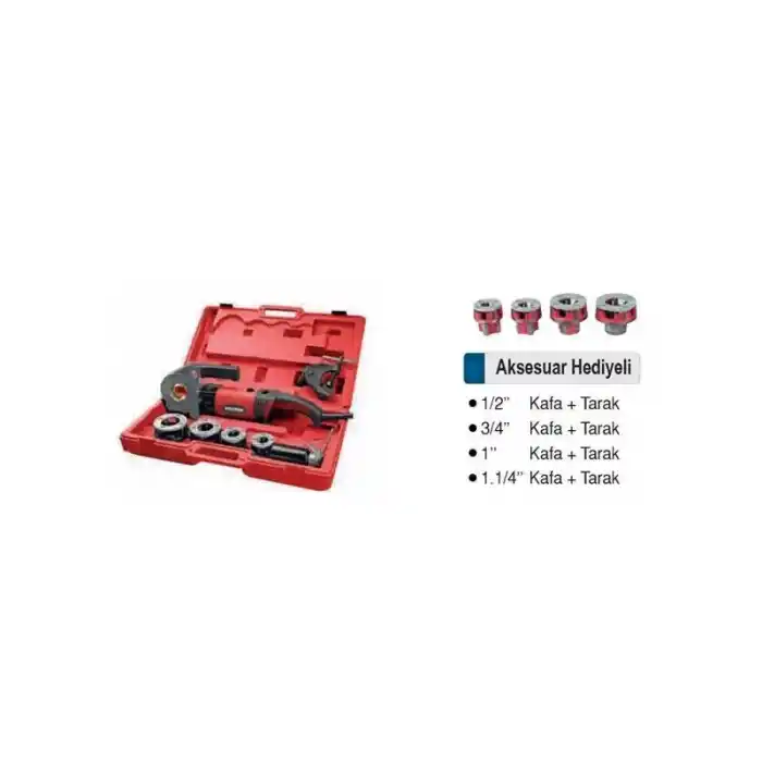 Proter PR 1710 1/2-11/4 Elektrikli El Tipi Pafta