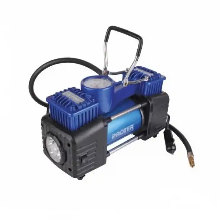 Proter PR 252 Kit Lastik Şişirme Mini Kompresörü
