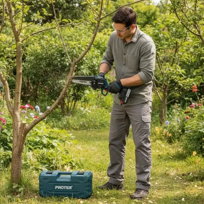 Proter PST 115 ST Akülü Dal Budama Testeresi
