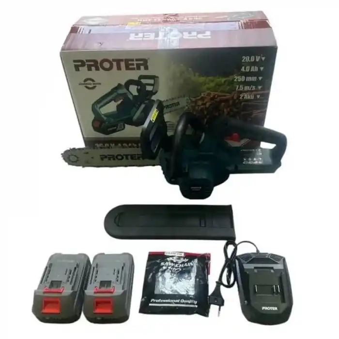 Proter PST 125 ST Akülü Ağaç Kesme Testere Motoru