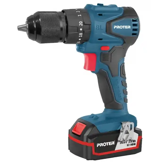 Proter PST 522 BL 20V Akülü Darbeli Matkap