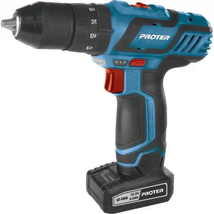 Proter Pst 618 LD Şarjlı Darbeli Akülü Vidalama Matkap