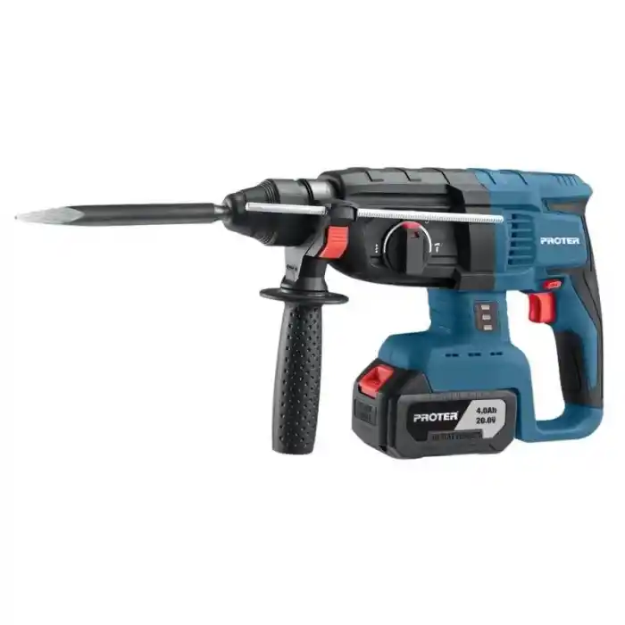 Proter PST 903 Trio Akülü Delici Kırıcı + Darbeli Matkap + Avuç Taşlama 3lü Set