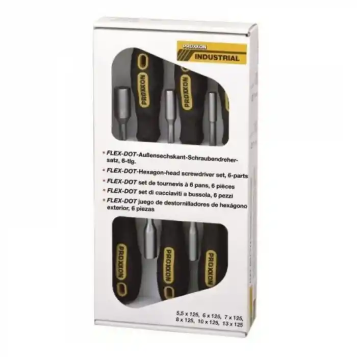 Proxxon 22644 Lokma Tornavida Seti 6 Parça