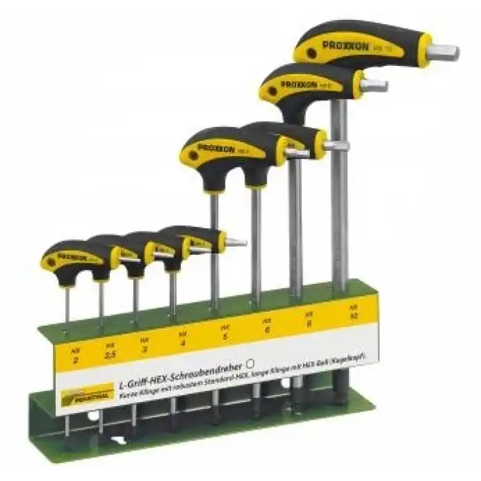 Proxxon 22650 T Saplı Alyan Anahtar Takımı