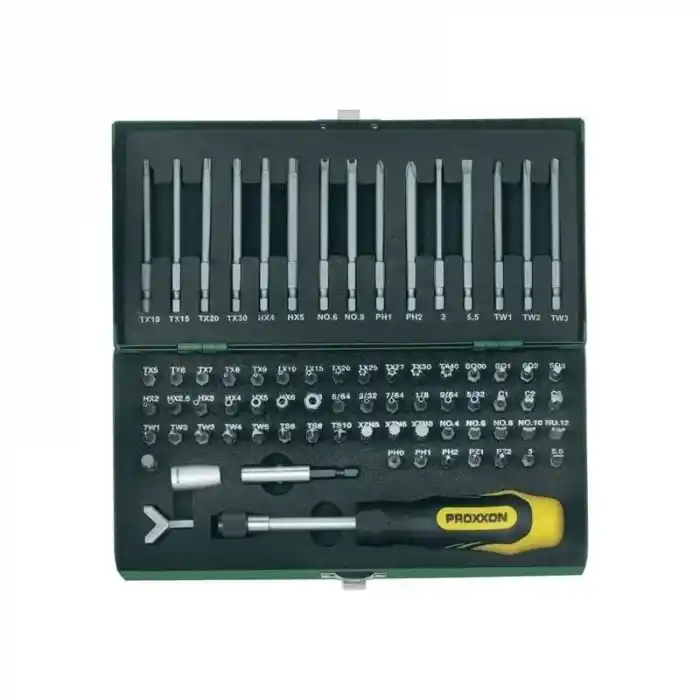 Proxxon 23107 75 Parçalı Tornavida Bits Uç Takımı