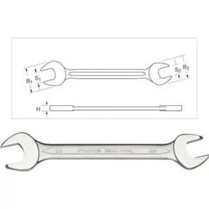 Proxxon 23852 21x23mm İnce Açık Ağız Anahtar