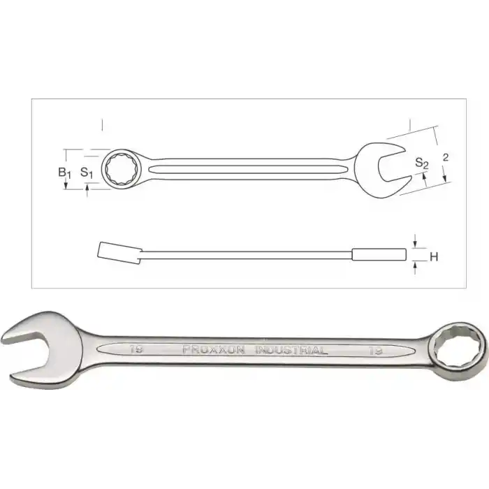 Proxxon 23927 27mm İnce Kombine Anahtar