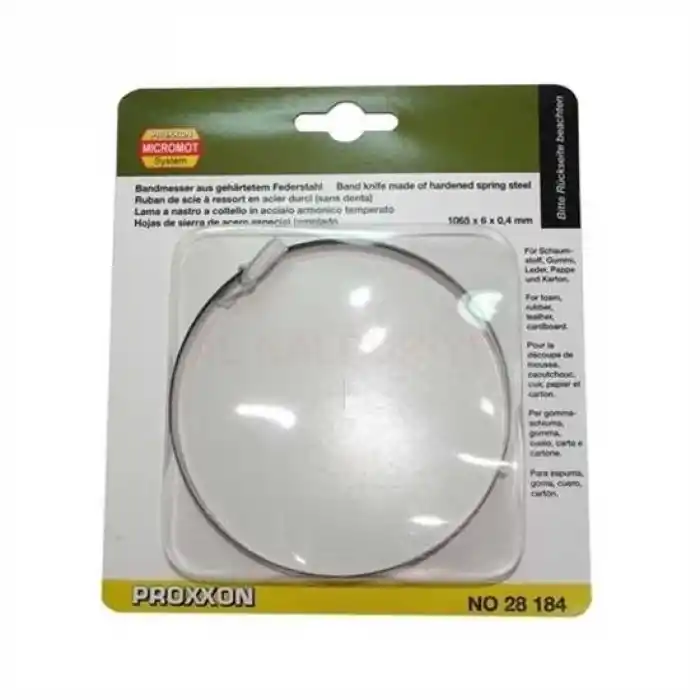 Proxxon 28184 MBS 240/E Şerit Testere Makinası için Dişsiz Testere