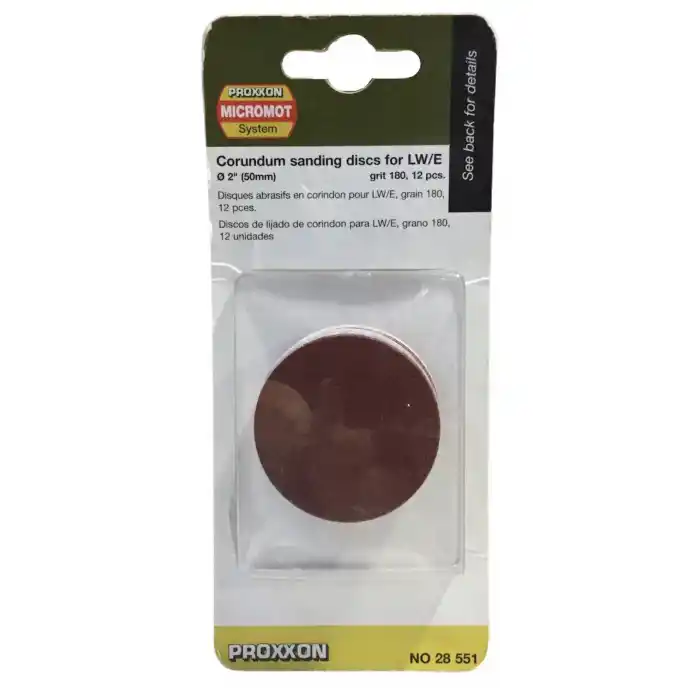 Proxxon 28551 LWS İçin Yapışkanlı 180 Kum Disk Zımpara