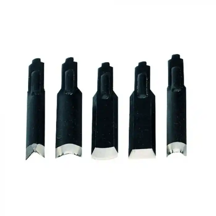 Proxxon 28572 28644 için Beşli Oyma Bıçak Seti