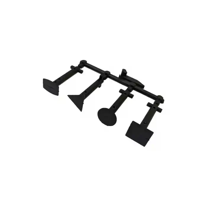 Proxxon 28594-64-67 PS13 Kalem Zımpara Saplı Düz Uçlar