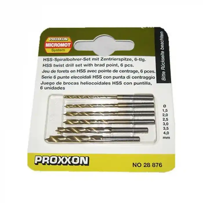 Proxxon 28876 Altılı Matkap Uç Seti