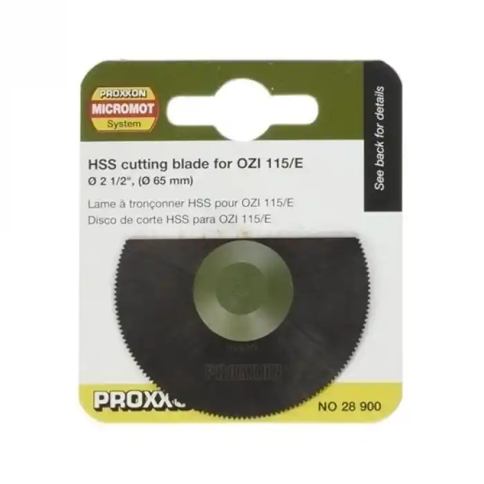 Proxxon 28900 OZI/E Zımpara Makinası için HSS Kesme Bıçağı