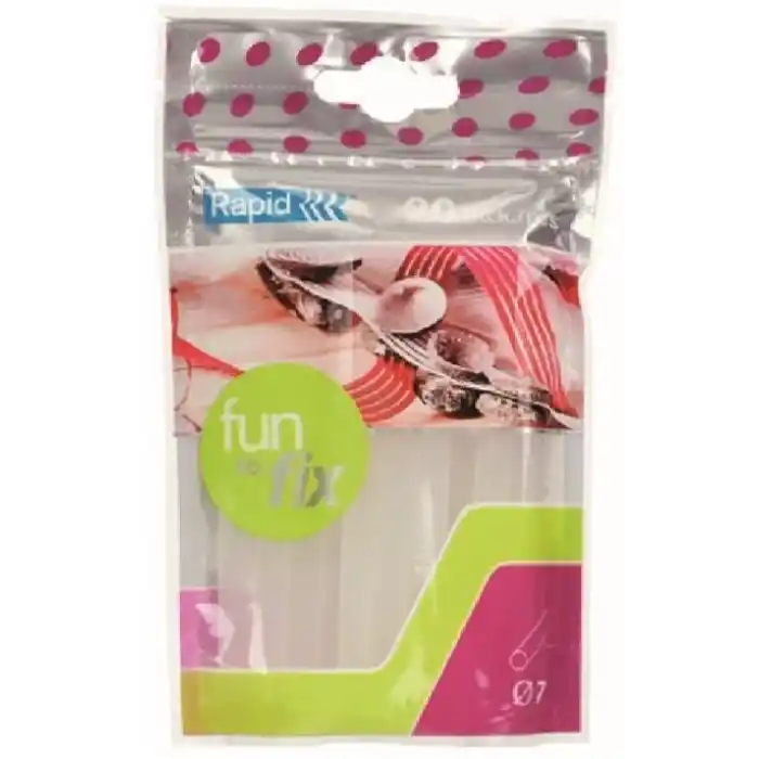 Rapid Yapıştırıcı Ø7x100mm Mini Şeffaf Yedek Silikon