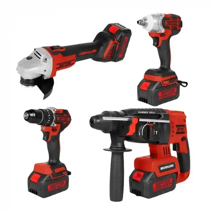 Repton RP 1380 Akülü Kombo 4 Lü El Aleti Seti