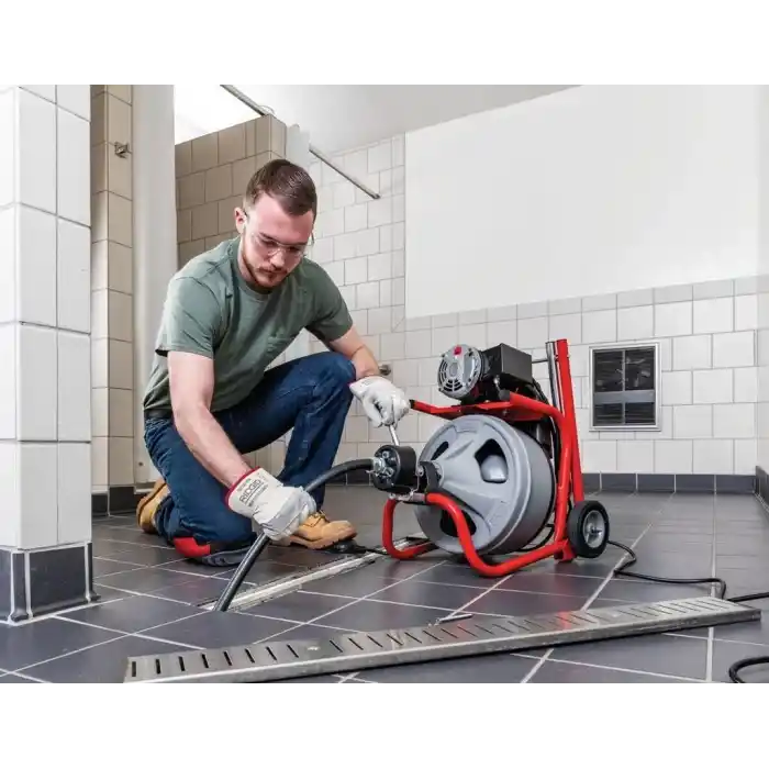 Ridgid 27033 K-400 Tamburlu Kanal Açma Temizleme Makinesi