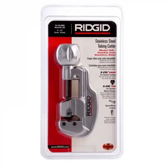 Ridgid 29963 Model 35-S Teleskopik Vidalı Çelik Boru Kesici 5-38mm