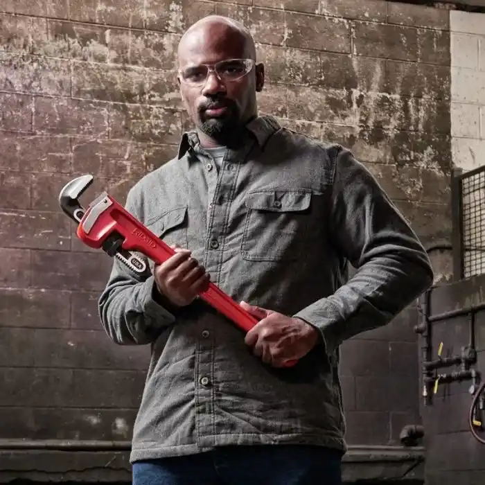 Ridgid 31040 48 1200mm 6 Ağır Hizmet Tip Sondaj Boru Anahtarı