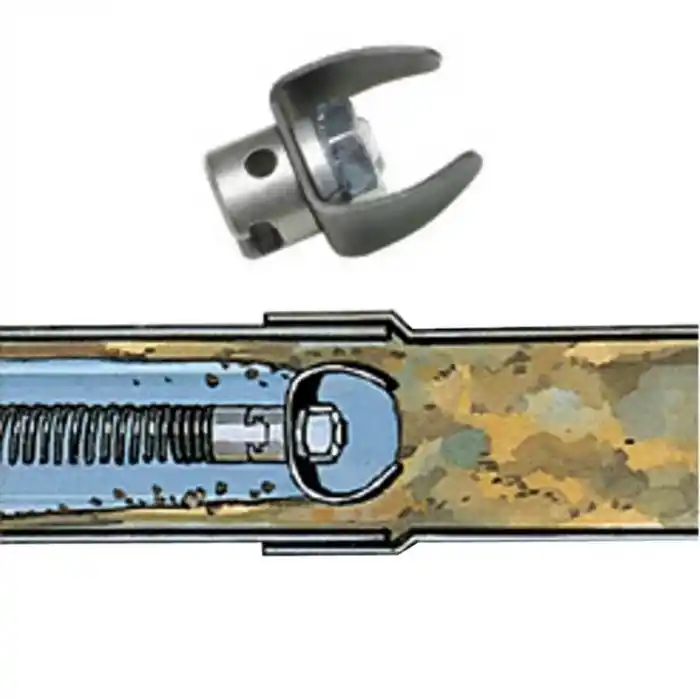 Ridgid 54837 T-204 C Tipi Kesici Spiral Uç 1 25 mm