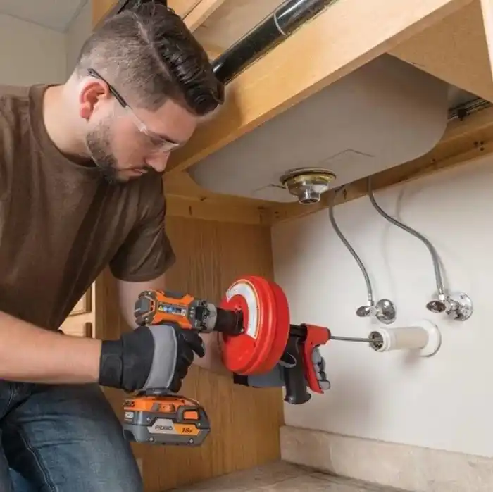 Ridgid 57043 Power Spin El Tipi Otomatik Beslemeli Kanal Açma Temizleme