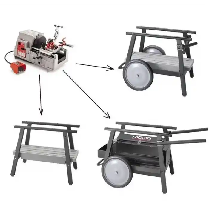 Ridgid 58007 1996 Öncesinde Üretilen 535 için Makine Sehpa Adaptörü Braketi