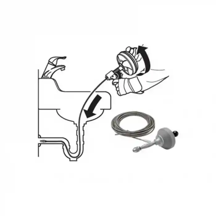 Ridgid 58890 K-25 El Tipi Kanal Açma Temizleme Spiral