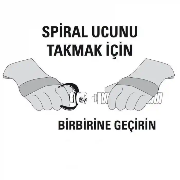 Ridgid 63200 T-7 Çengel Tipi Geri Alma Spiral Ucu