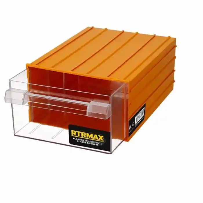 Rtrmax RCK50 K-50 Plastik Çekmeceli Kutu Sarı