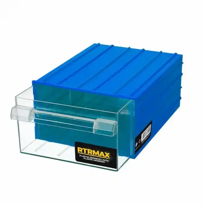 Rtrmax RCMK30 MK-30 Plastik Çekmeceli Mavi Kutu