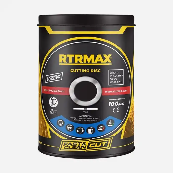 Rtrmax RDM18016 İnce İnox Metal Kesme Diski 180x1.6x22 mm