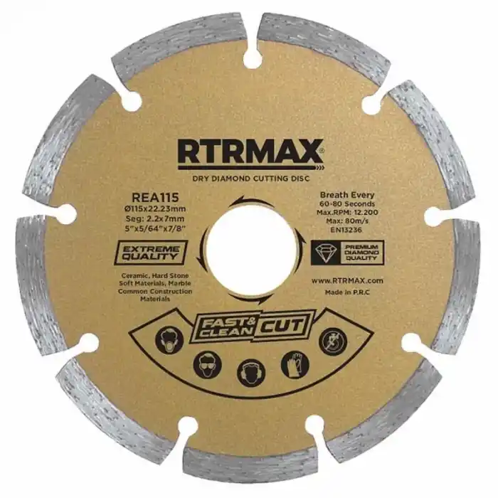 Rtrmax REA180 180 Soketli Elmas Testere