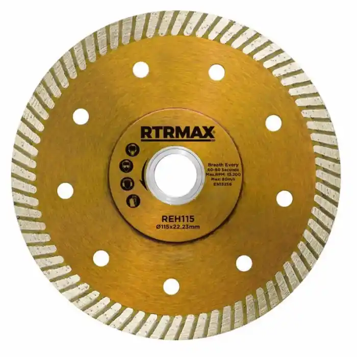 Rtrmax REH180 180mm Çapaksız Turbo Elmas Testere